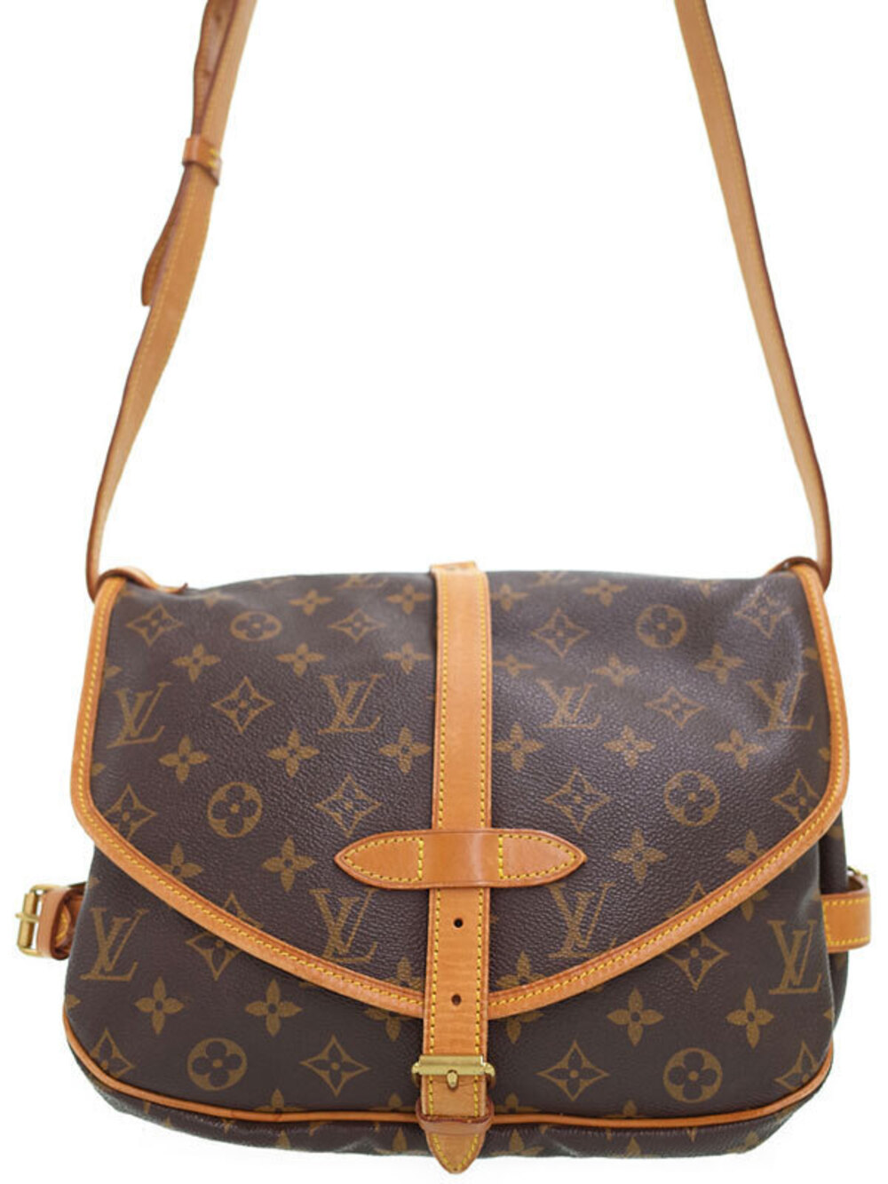 Louis Vuitton Monogram Saumur Shoulder Bag